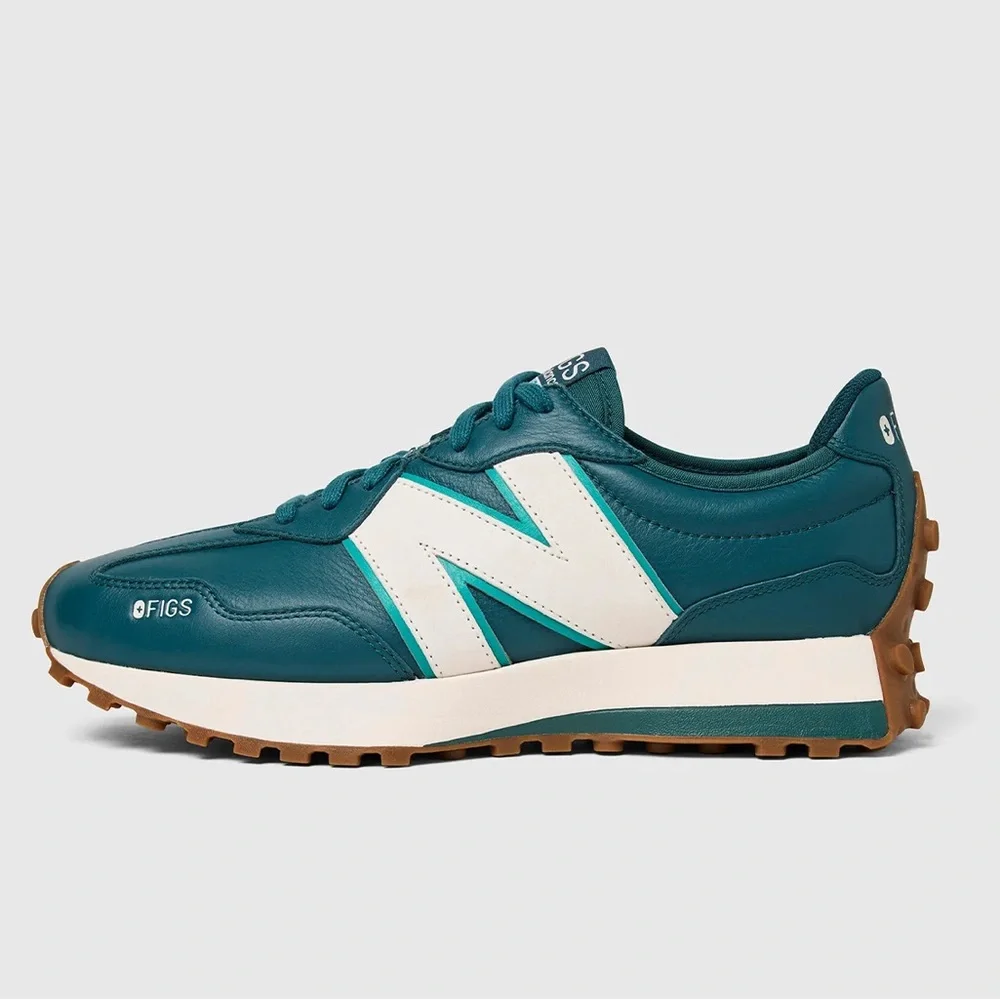 💙 NEW BALANCE 327 x FIGS BLUE🌲 - Picture 2 of 4